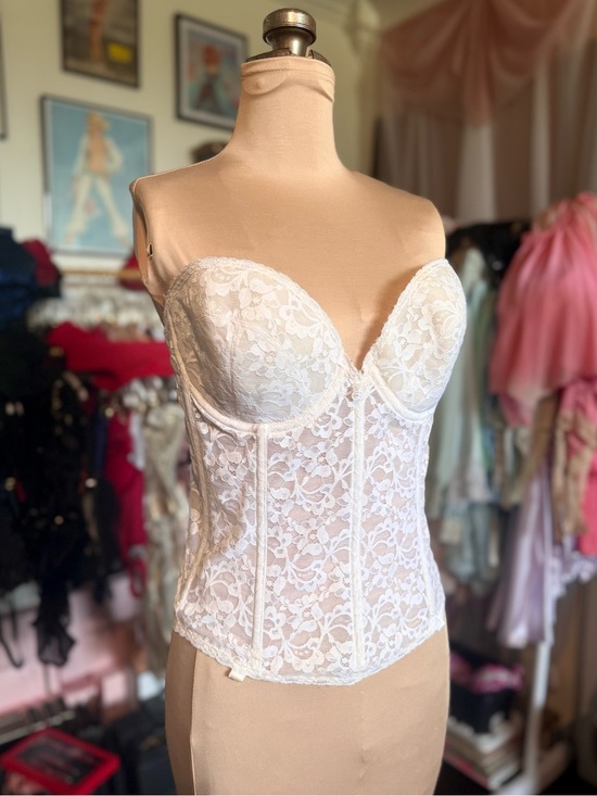 Frederick's of Hollywood Other - Vintage Frederick’s of Hollywood Strapless Longline Bustier Brassiere